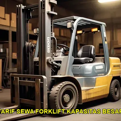 tarif sewa forklift kapasitas besar